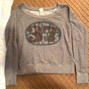 Women’s Grey Graphic Sweatshirt Mossimo Size Small